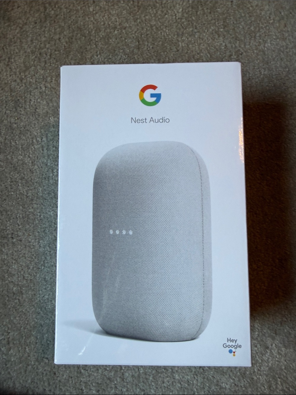 Google Nest Audio Smart Speaker - Chalk